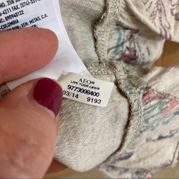 American Eagle Outfitters Tribal Print Tank Dress - Picture 9 of 9